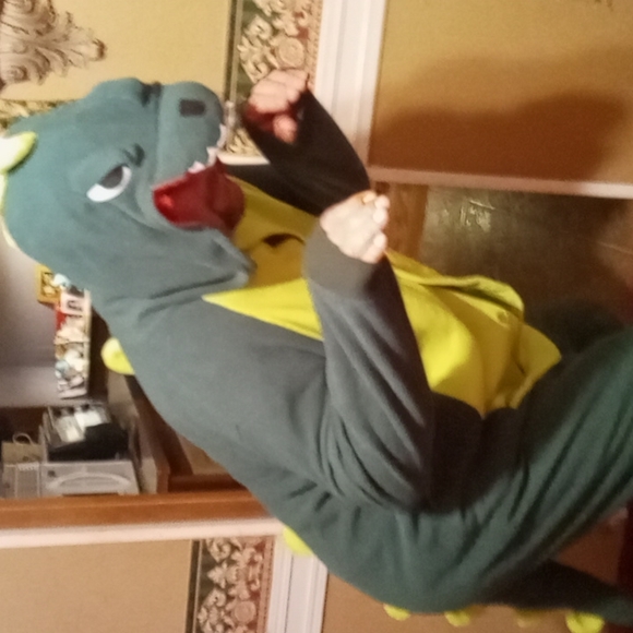 Tyrannosaurus Rex pajamas or Halloween costume - Picture 8 of 17